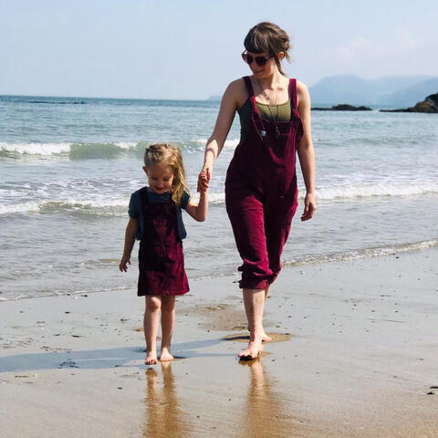 Close up of Carli's face